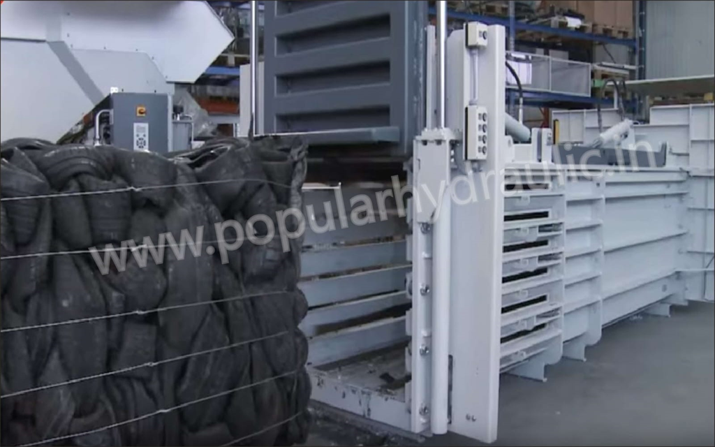 Horizontal AutoManual Tie Baler